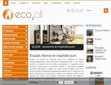 Tablet Screenshot of eco2all.nl
